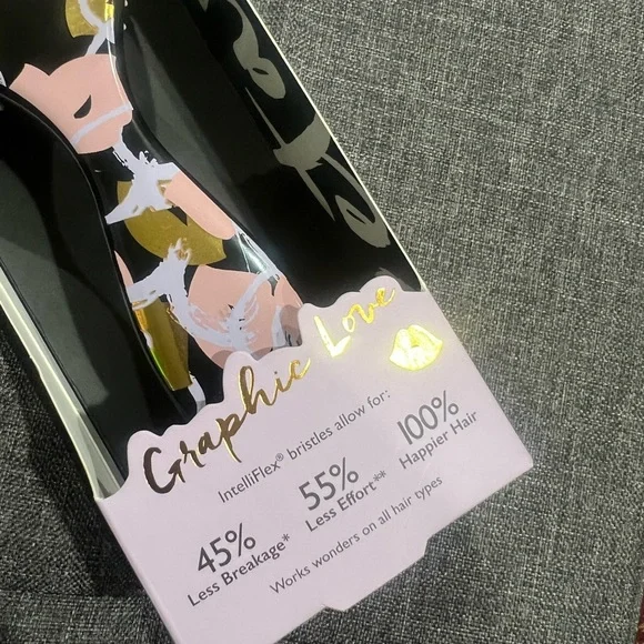 Wet Brush Detangler Hair Brush Love Collection - Picture 6 of 8